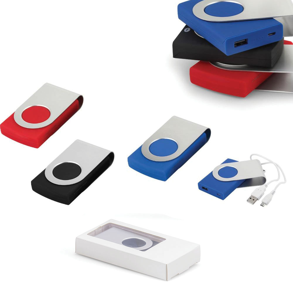 4000 mAh Power Bank Mobil شاحن