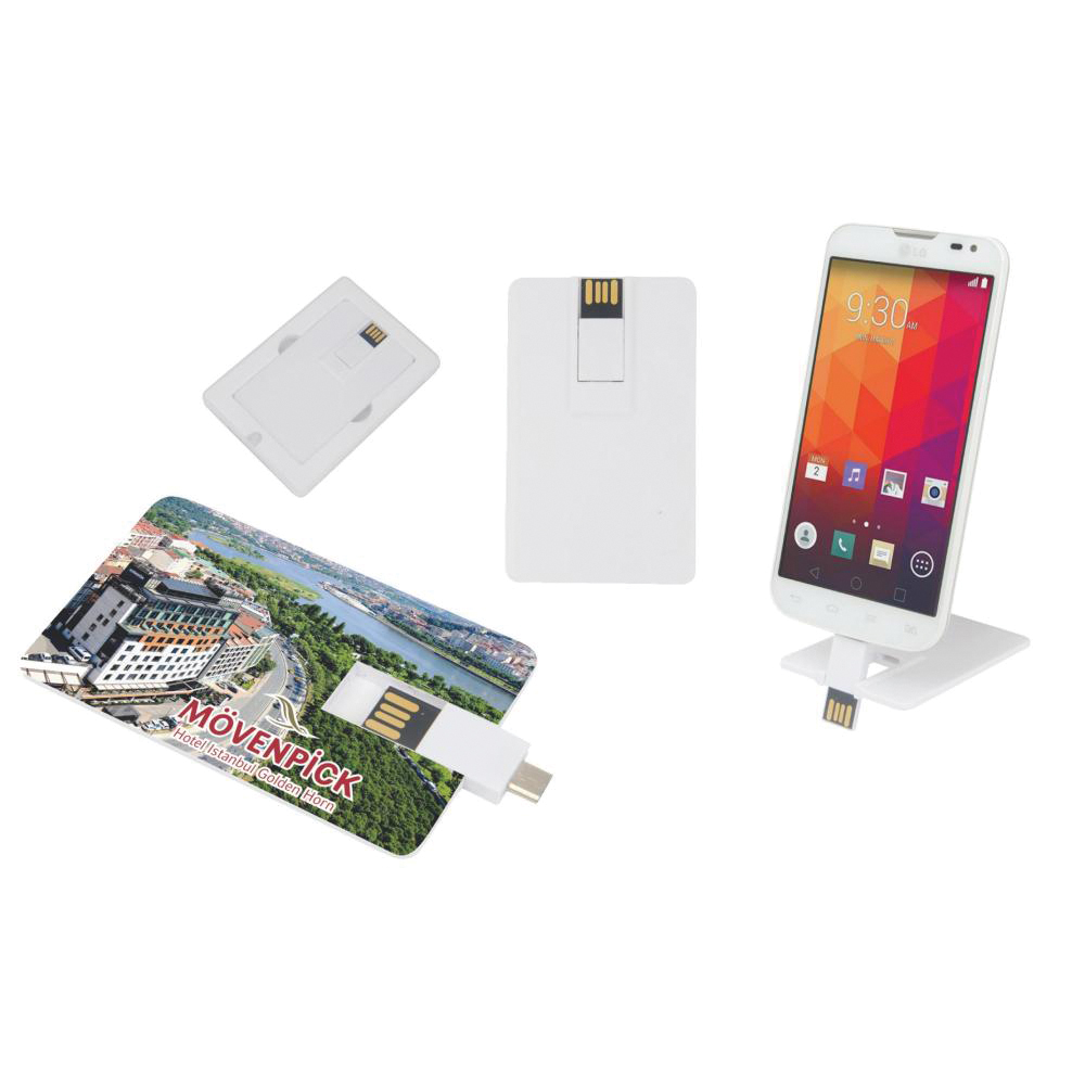 16 GB OTG بخاصية Kartvizit ذاكرة USB