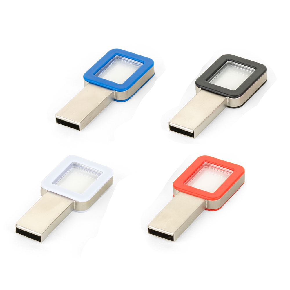 8 GB شفاف ذاكرة USB