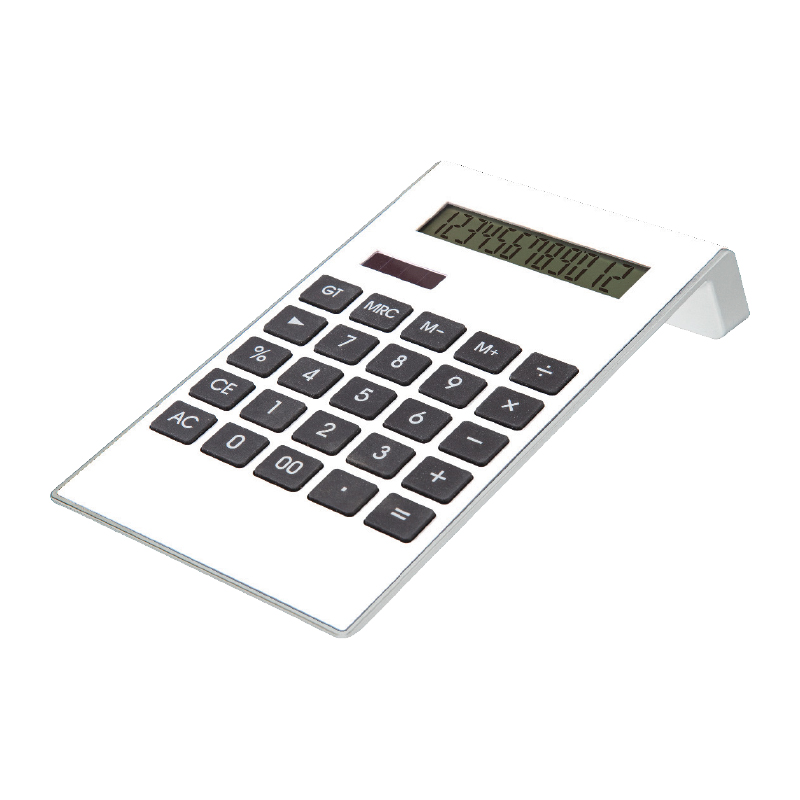 8161 أبيض 12 Haneli Hesap Makinesi