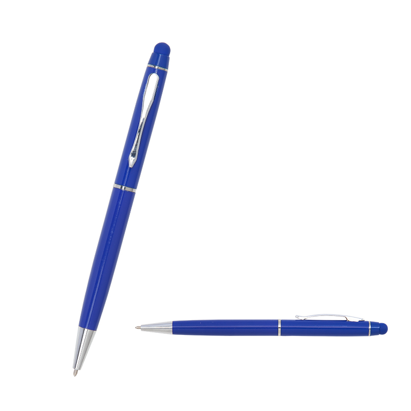 1022 كحلي معدني حبر جاف Touchpen قلم