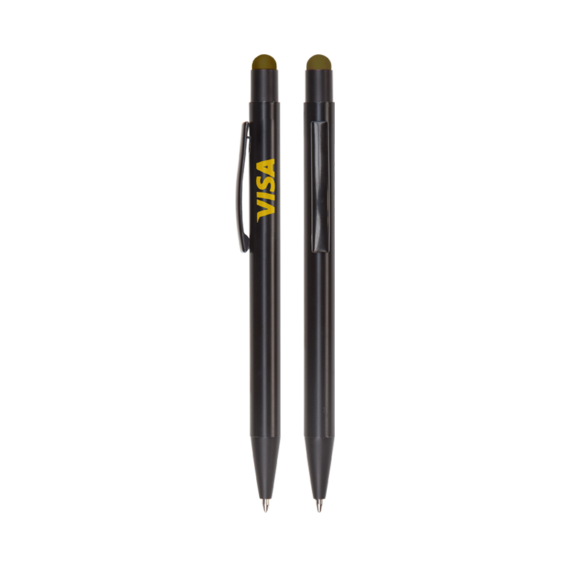 525 Gold معدني حبر جاف Touchpen قلم